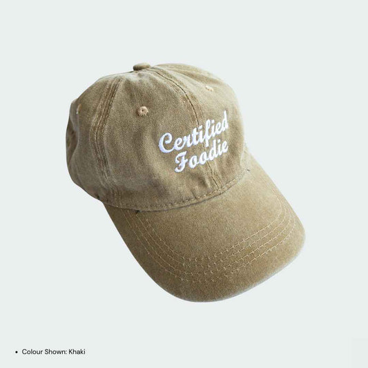 Certified Foodie Cap