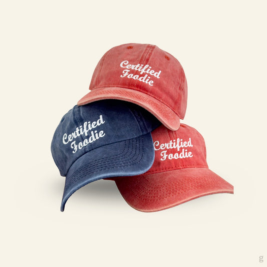 Certified Foodie Cap