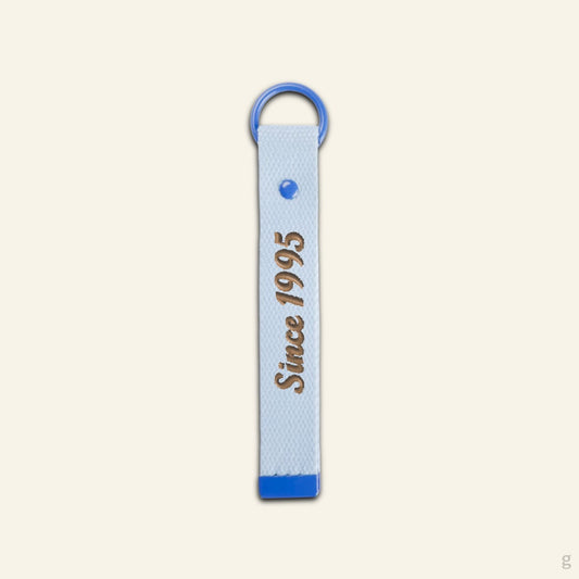 Brick Bond Embroidery Strap Tag Keychain - Custom Year Edition