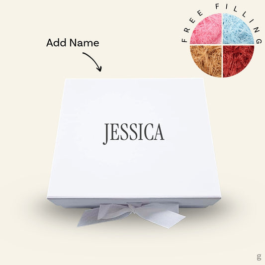 Ribbon Gift Box (Free Filling)- Personalized Name