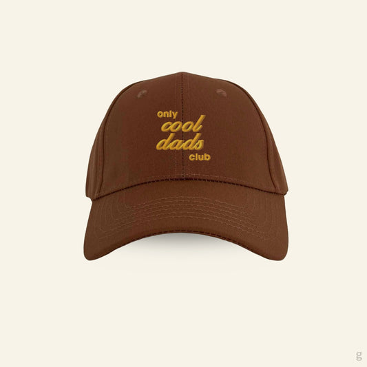 Only Cool Dads Club Embroidery Baseball Cap