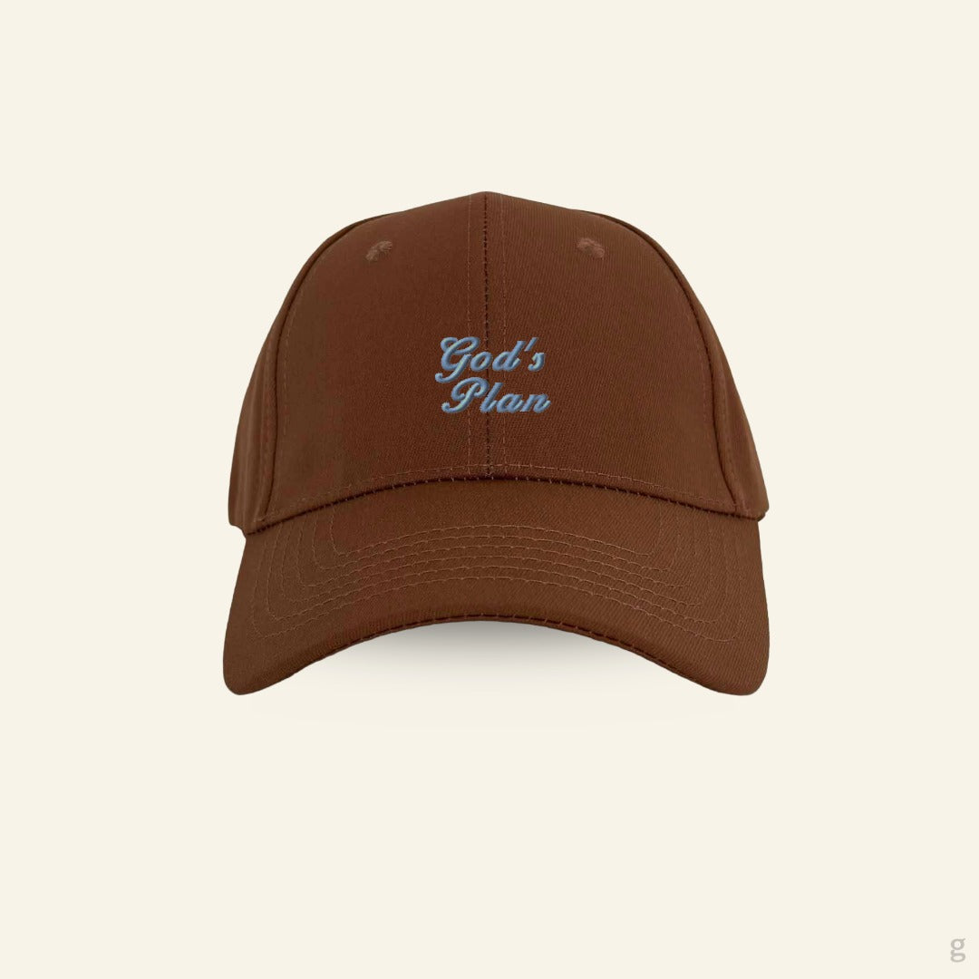 God's Plan Embroidery Baseball Cap