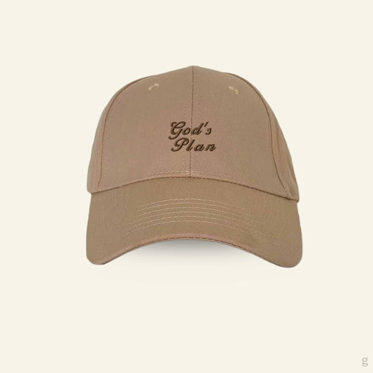 God's Plan Embroidery Baseball Cap