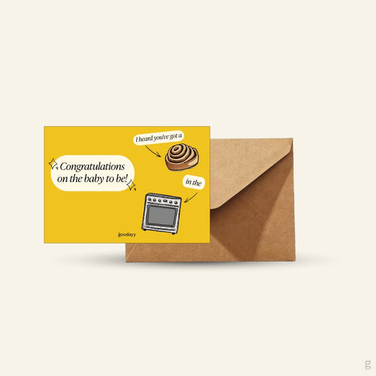 Congrats On The Baby Greeting Card