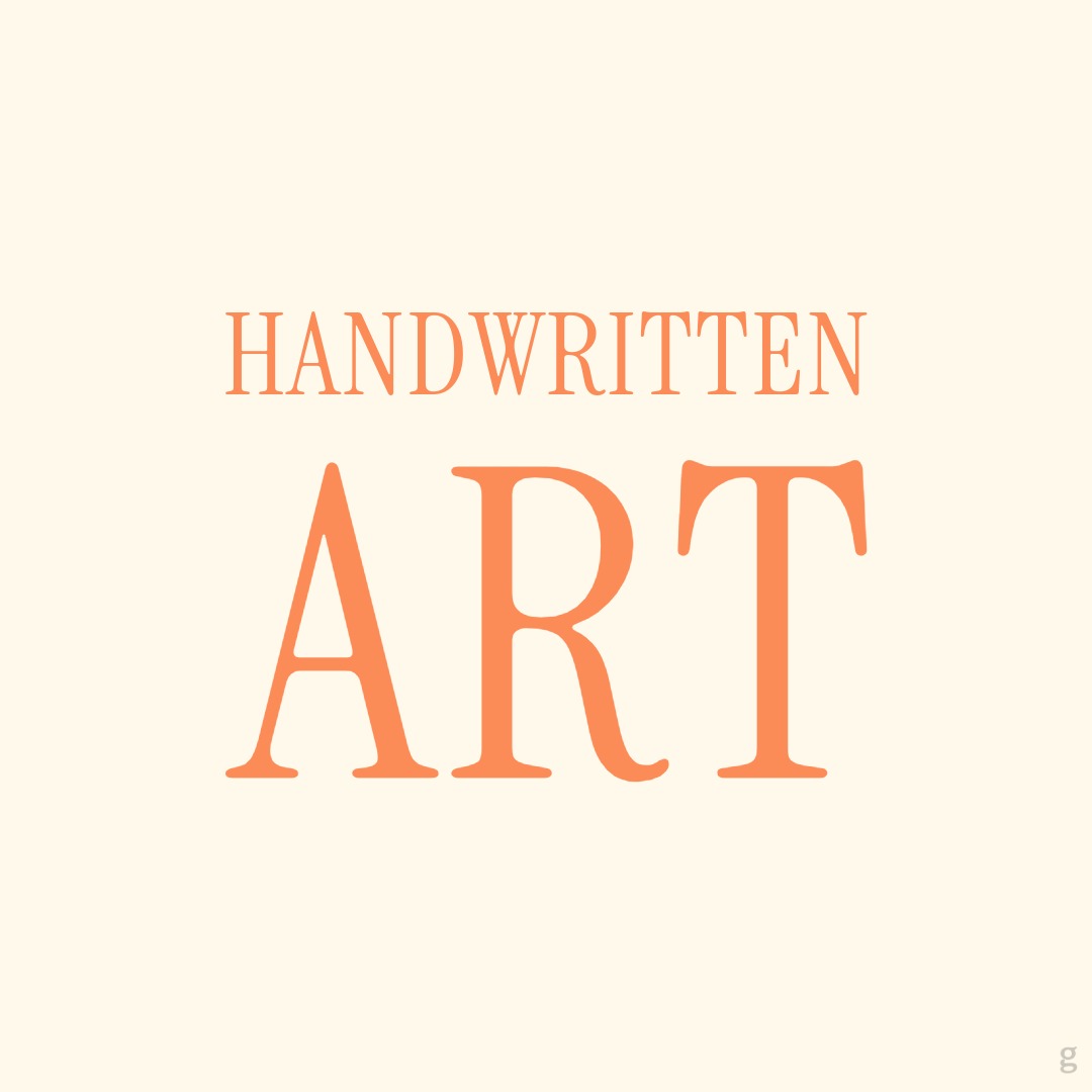HANDWRITTEN ART
