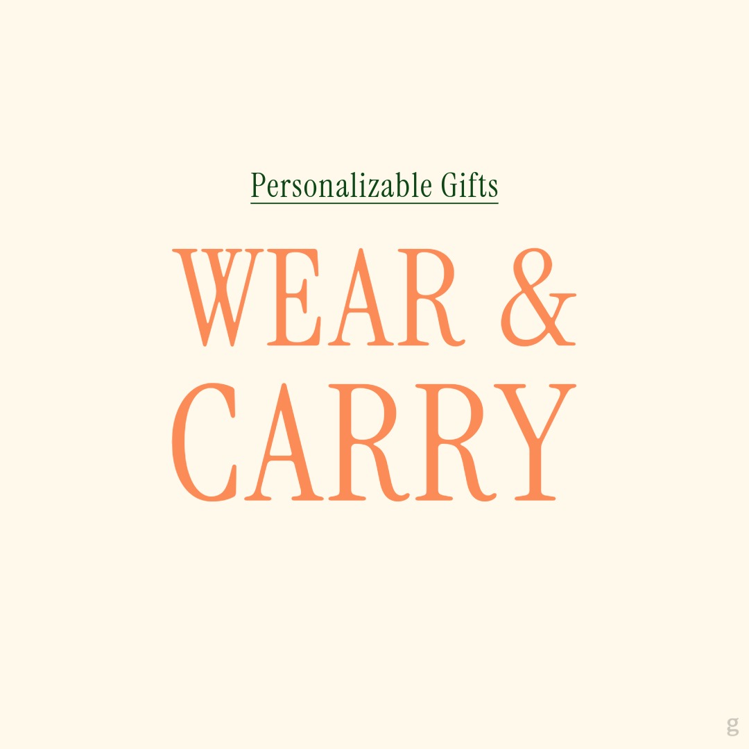 PERSONALIZABLE WEAR & CARRY