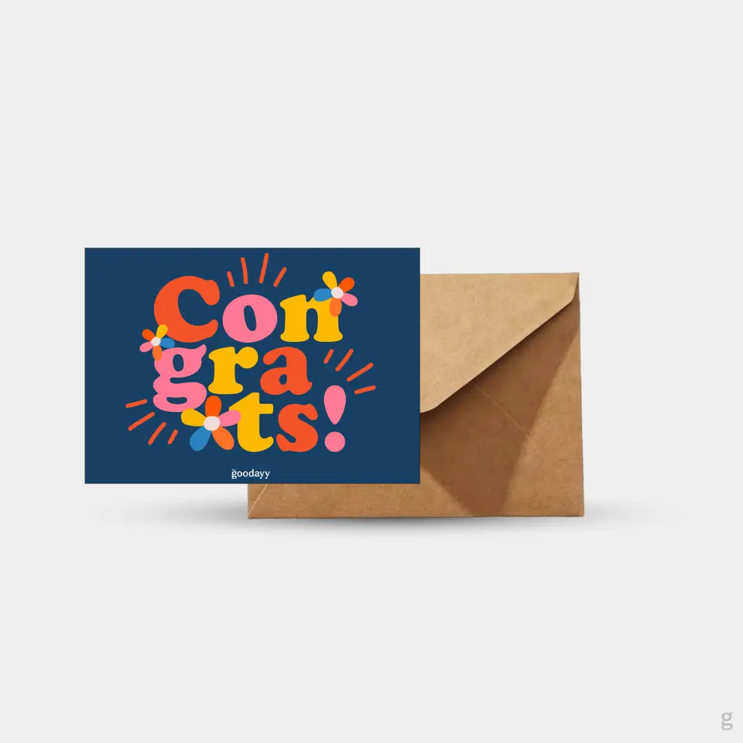 Congrats Greeting Card