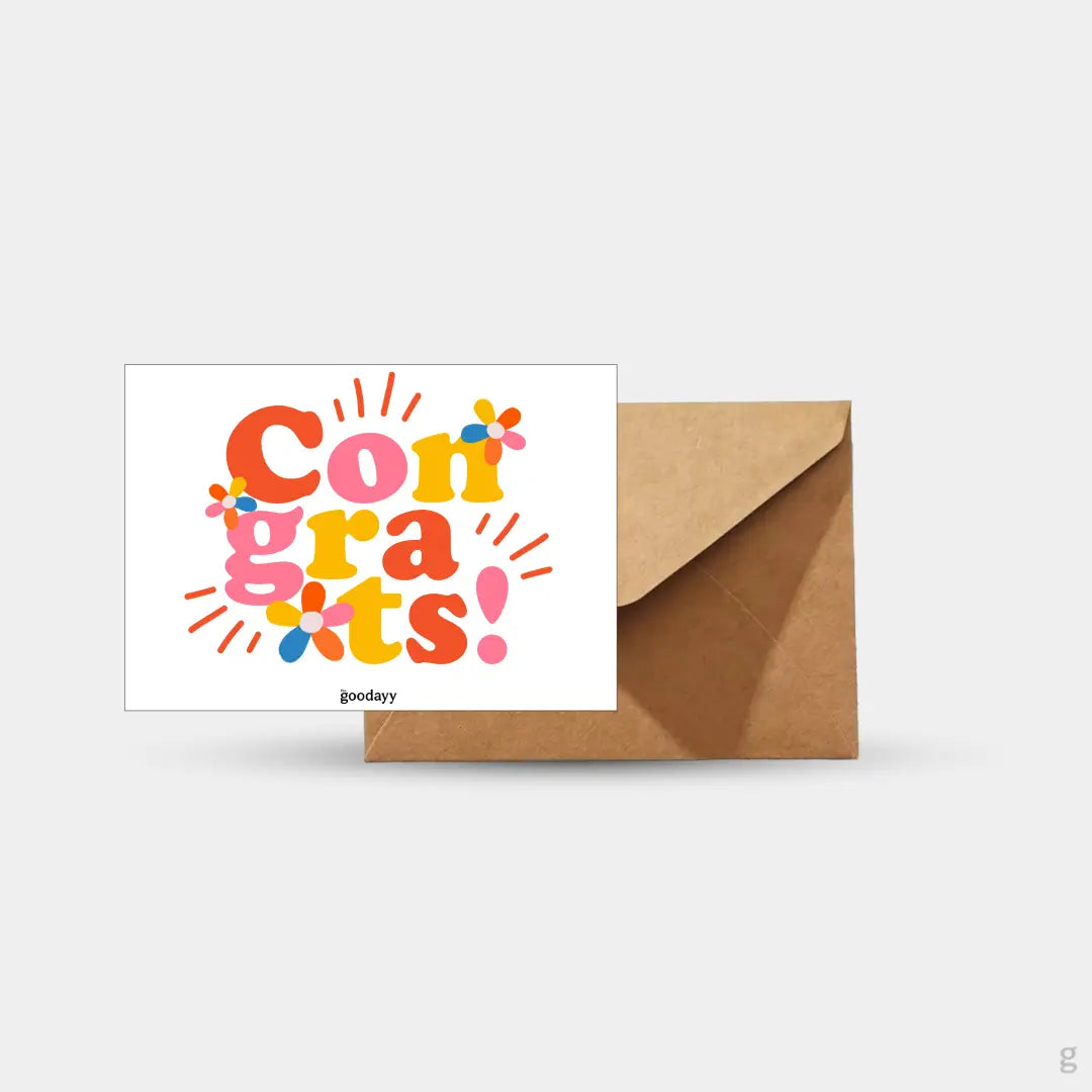 Congrats Greeting Card