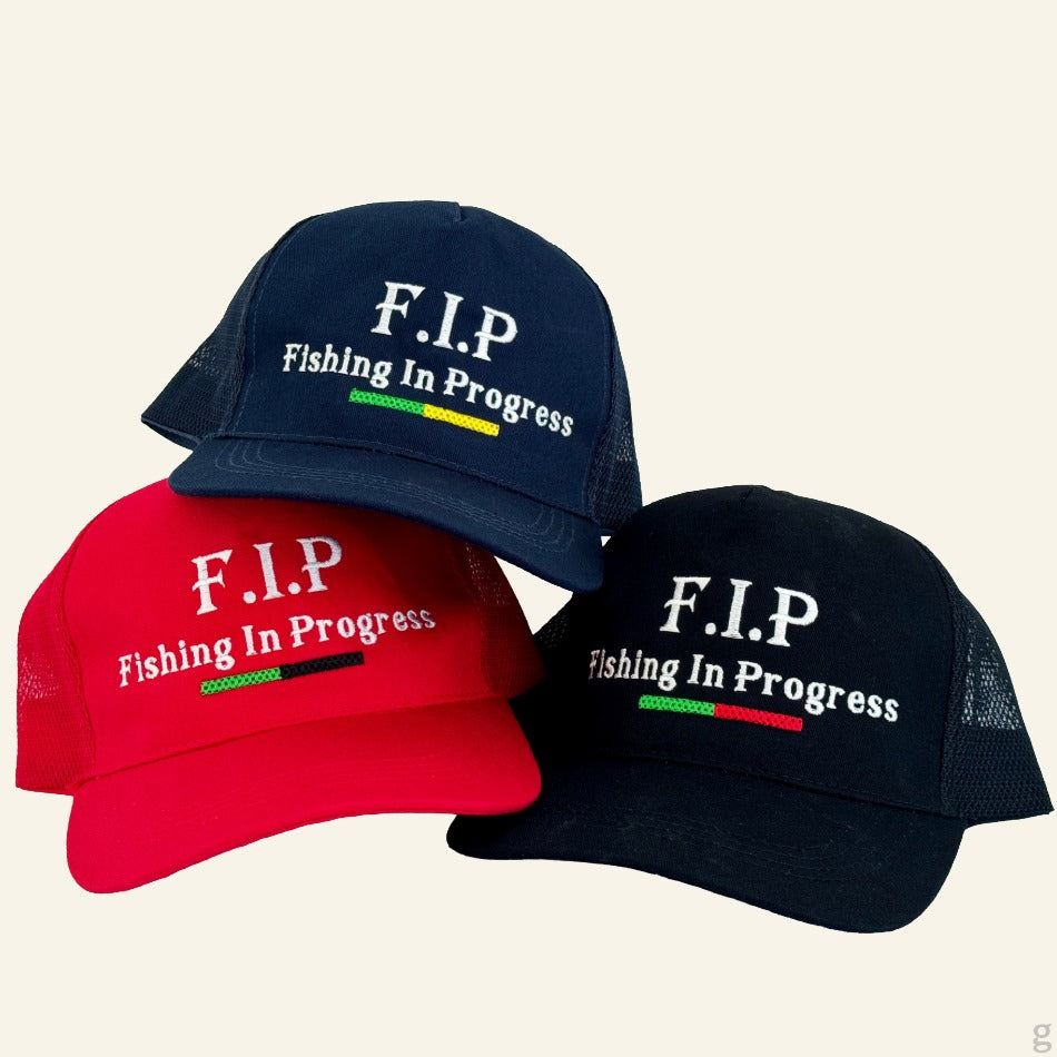 F.I.P Fishing In Progress Cap