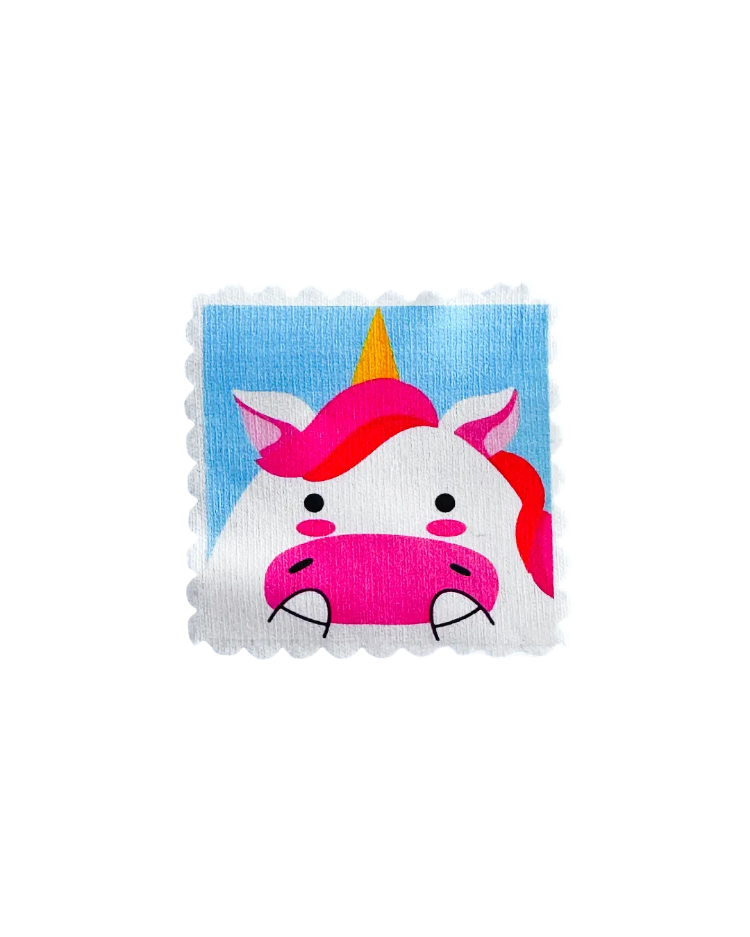 Peekaboo Unicorn Sticker