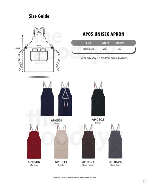 AP05 Apron with Multiple Pockets
