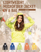 AKJ01 Light Weight Jacket In A Bag