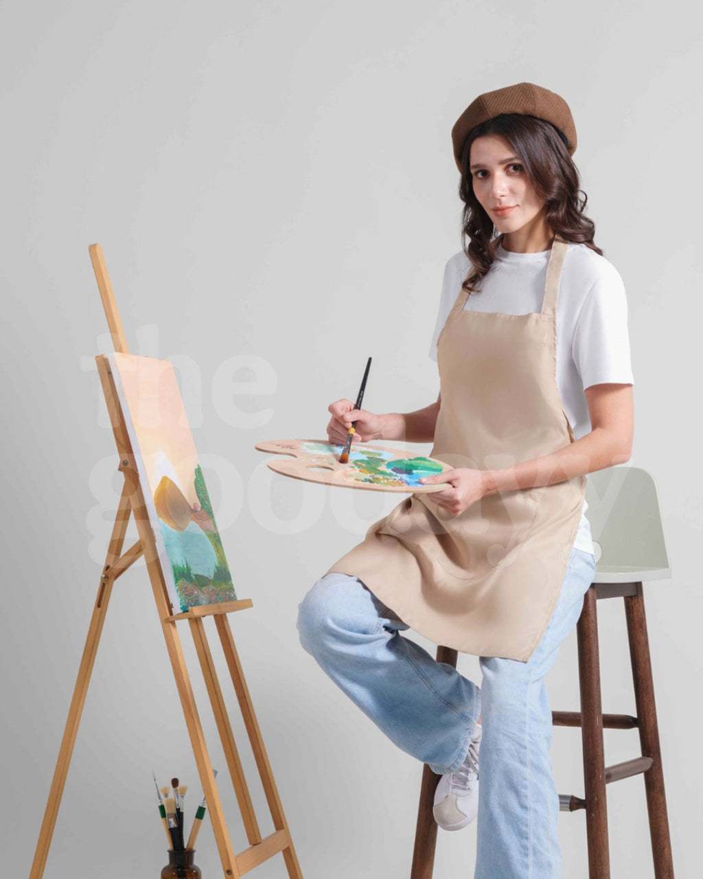 AP05 Apron with Multiple Pockets
