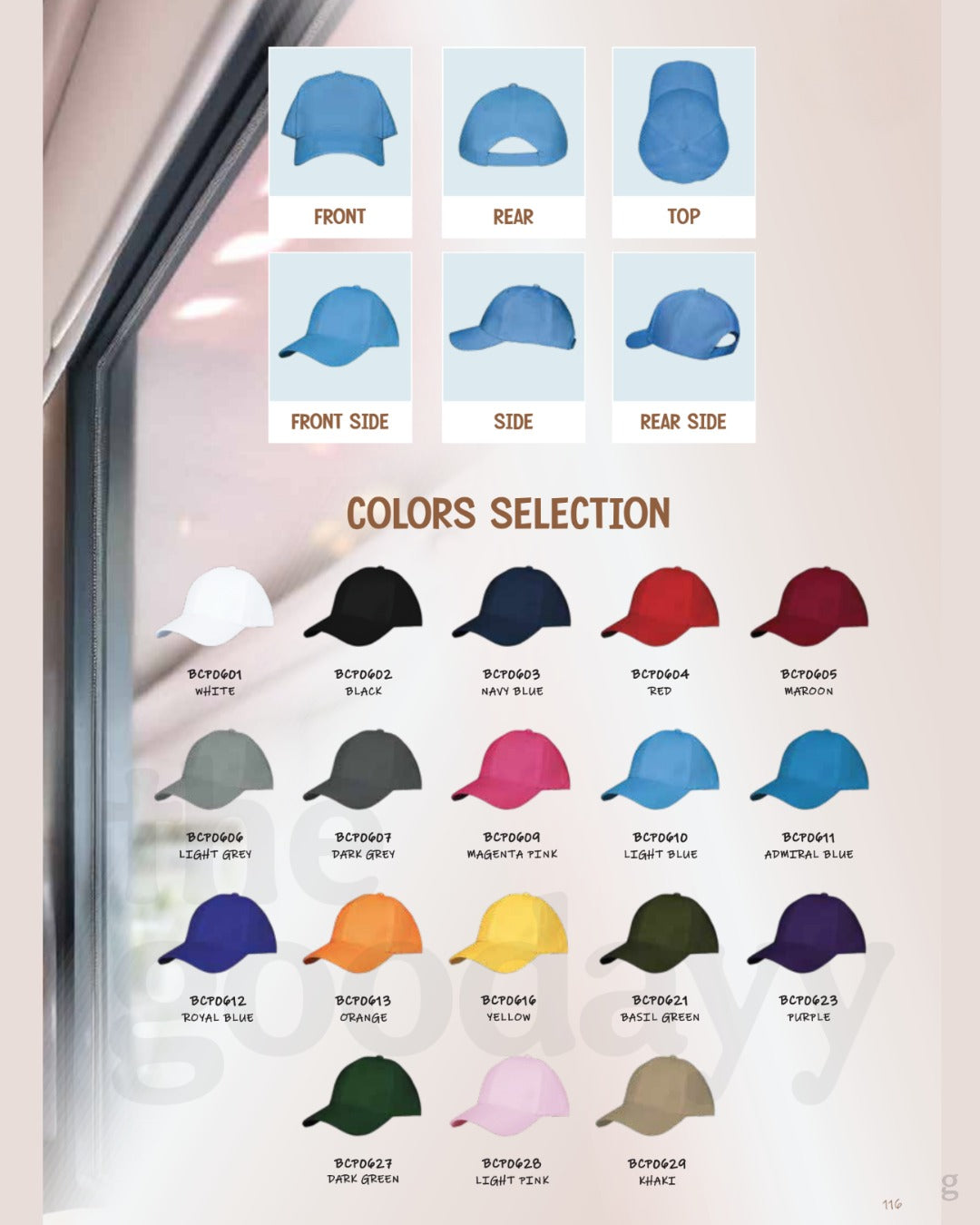 BCP06 Polyester Baseball Cap