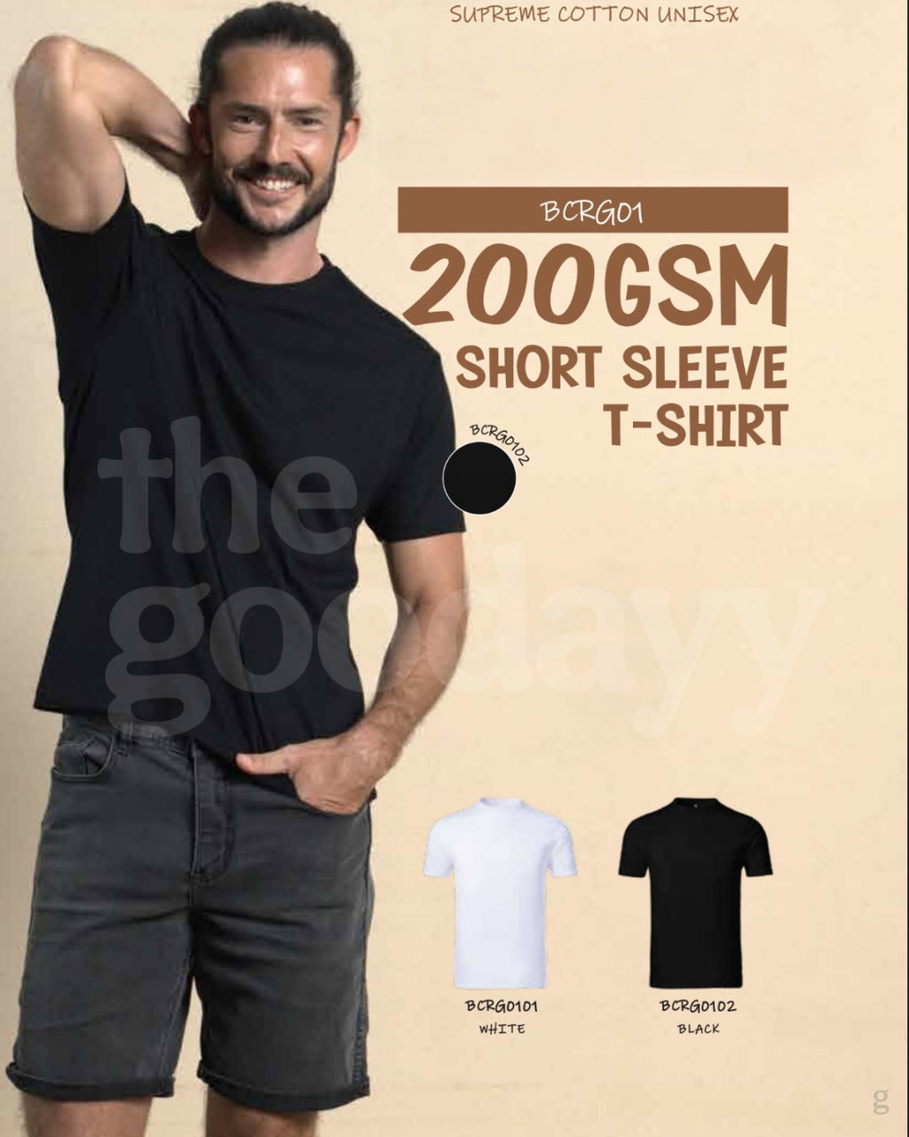 BCRG01 Cotton Short Sleeve T-shirt