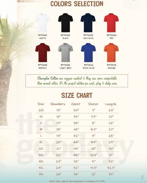 BPT01 Cotton Short Sleeve Polo