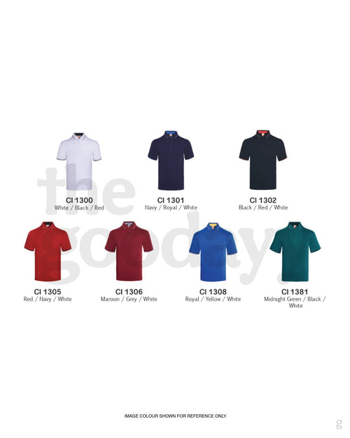 CI13 Cotton Interlock CVC Short Sleeve Polo