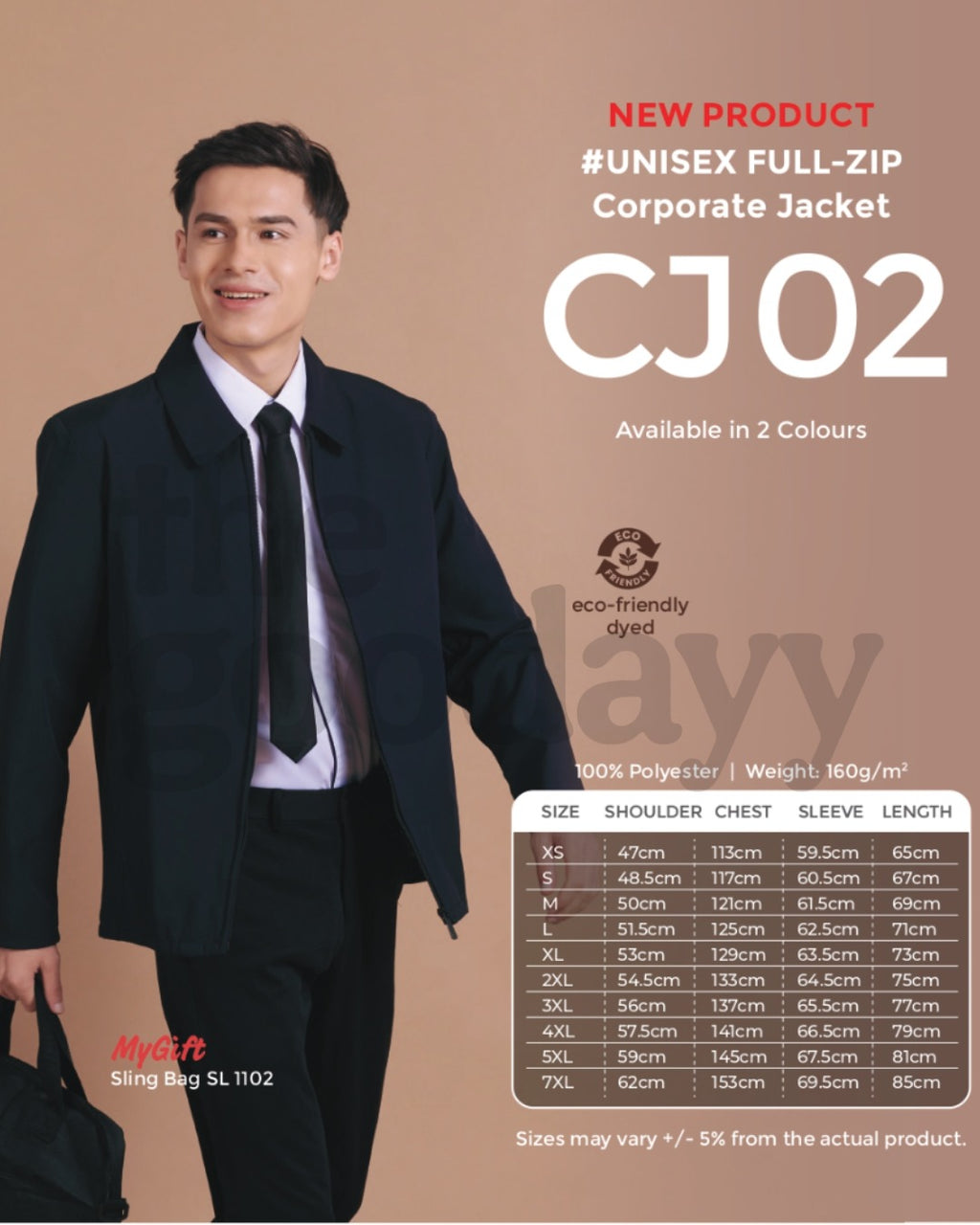 CJ02 Full-Zip Corporate Jacket