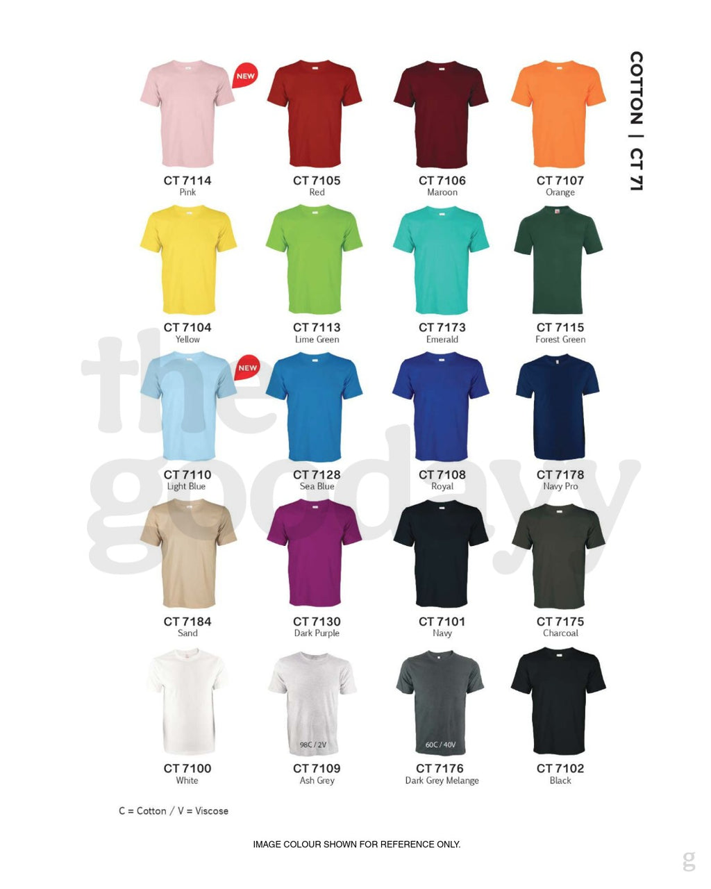 CT71 Cotton Short Sleeve T-shirt