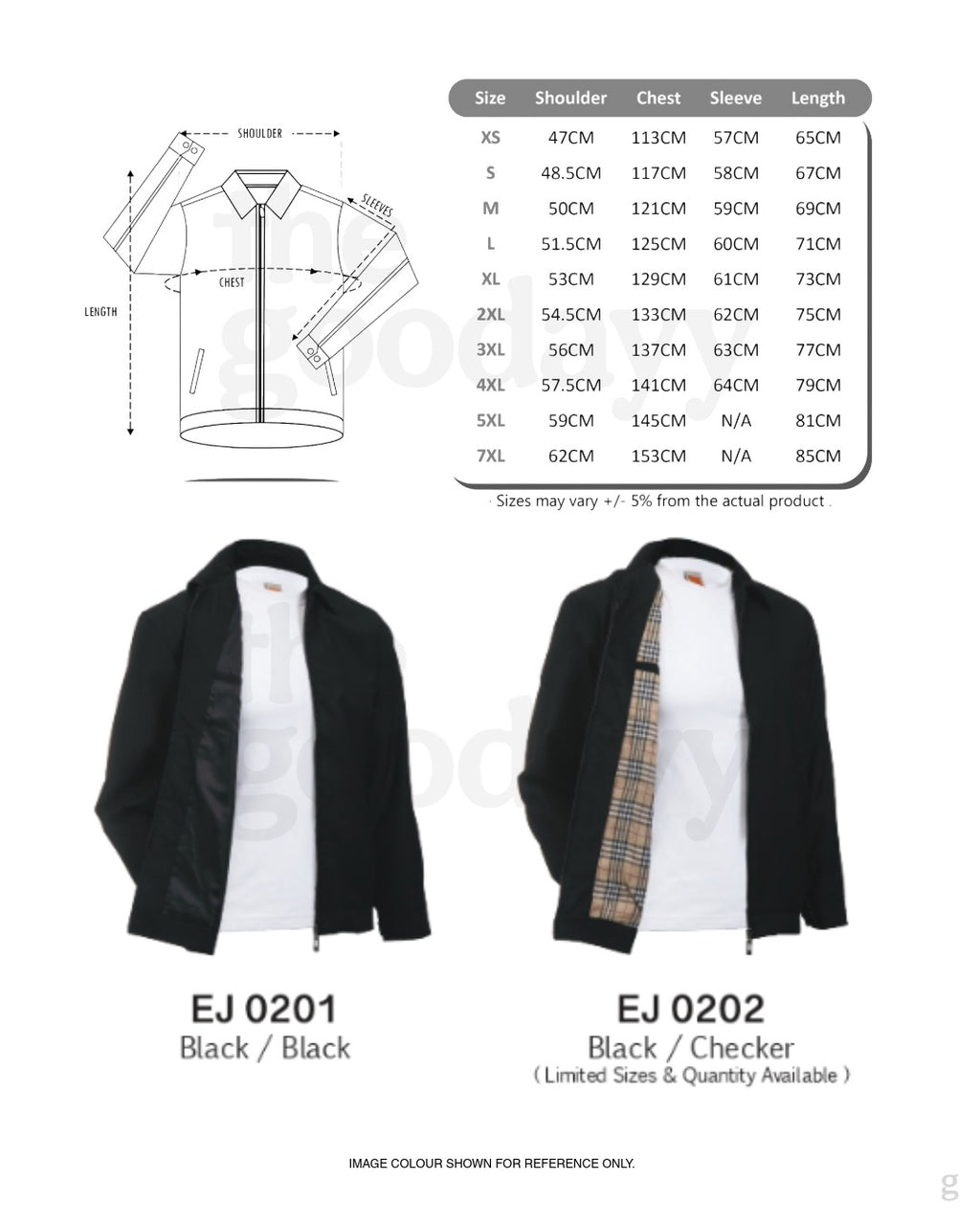 EJ02 Full-Zip Corporate Jacket