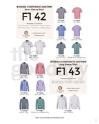 F142 Corporate Uniform Short Sleeve Shirt