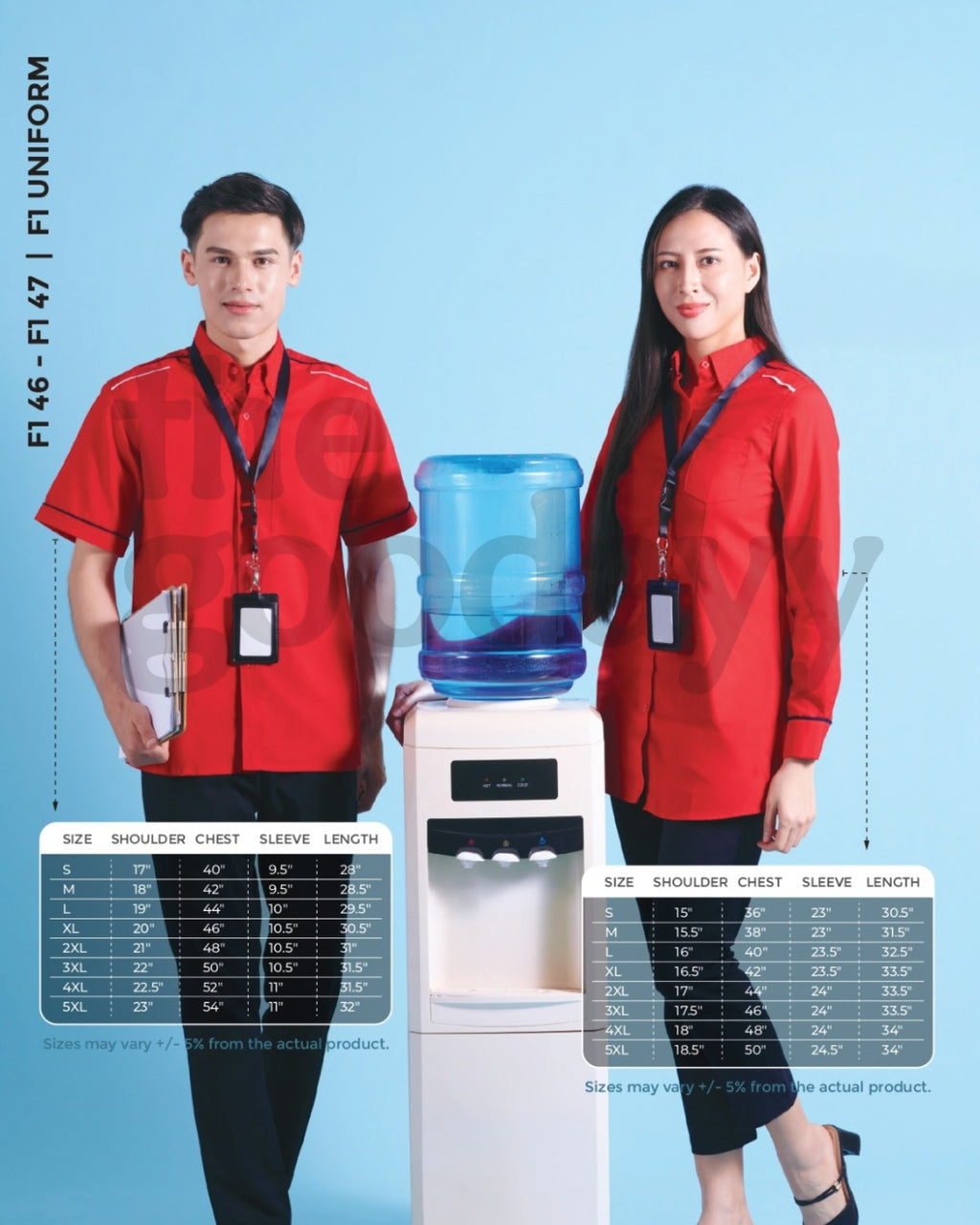 F146 Corporate Uniform Short Sleeve Shirt
