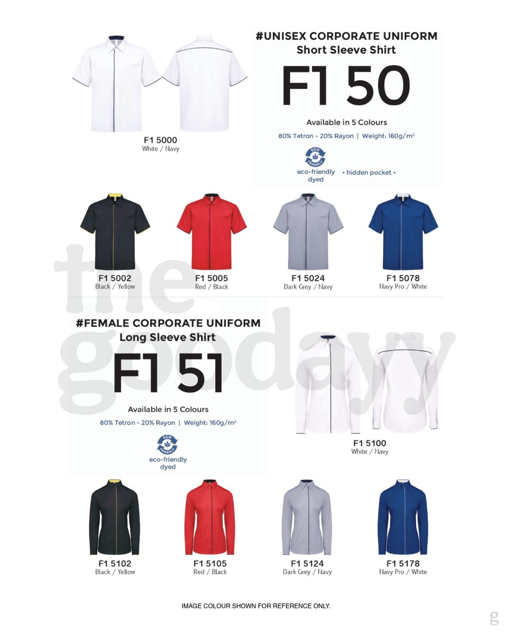 F150 Corporate Uniform Short Sleeve Shirt