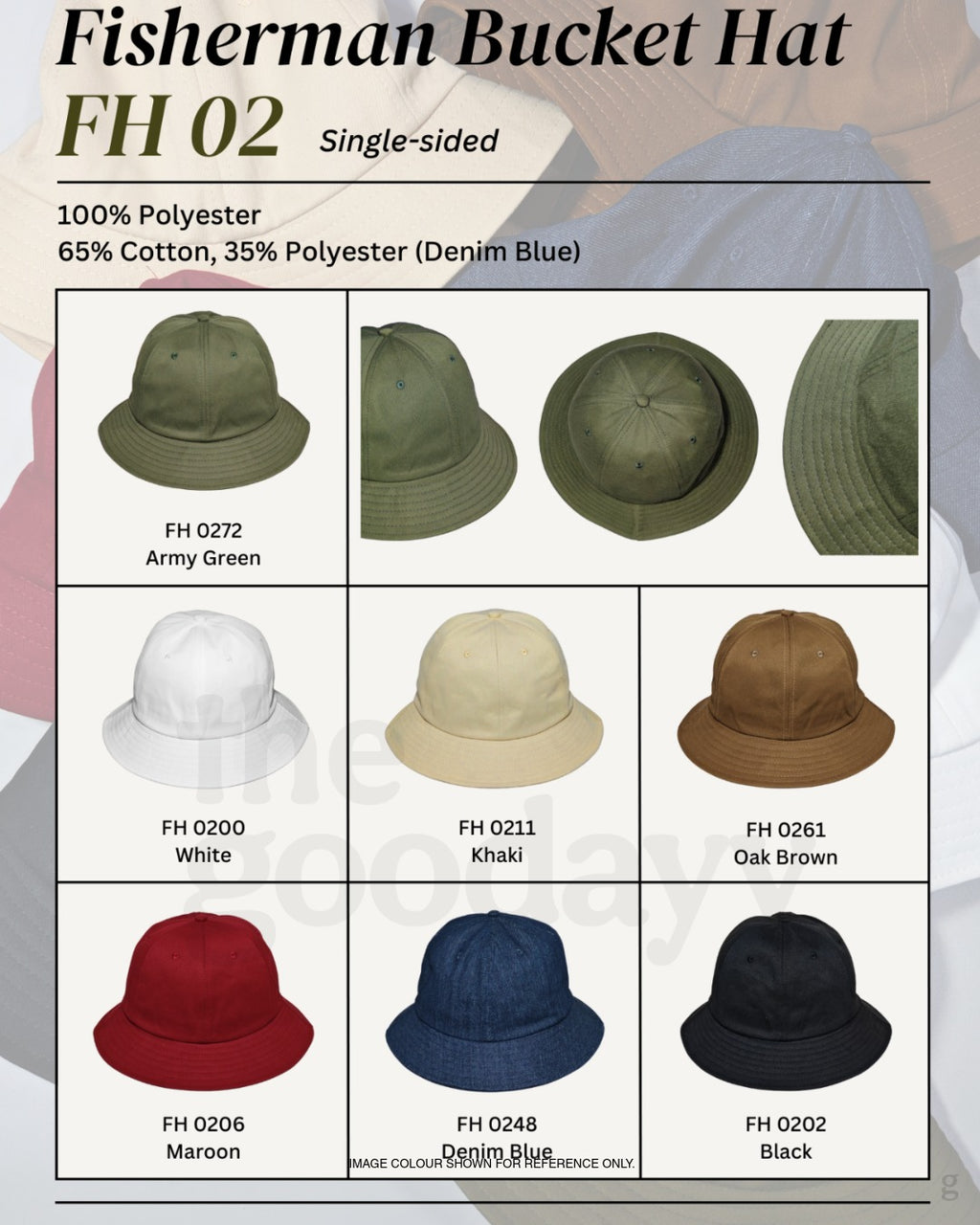 FH02 Fisherman Bucket Hat