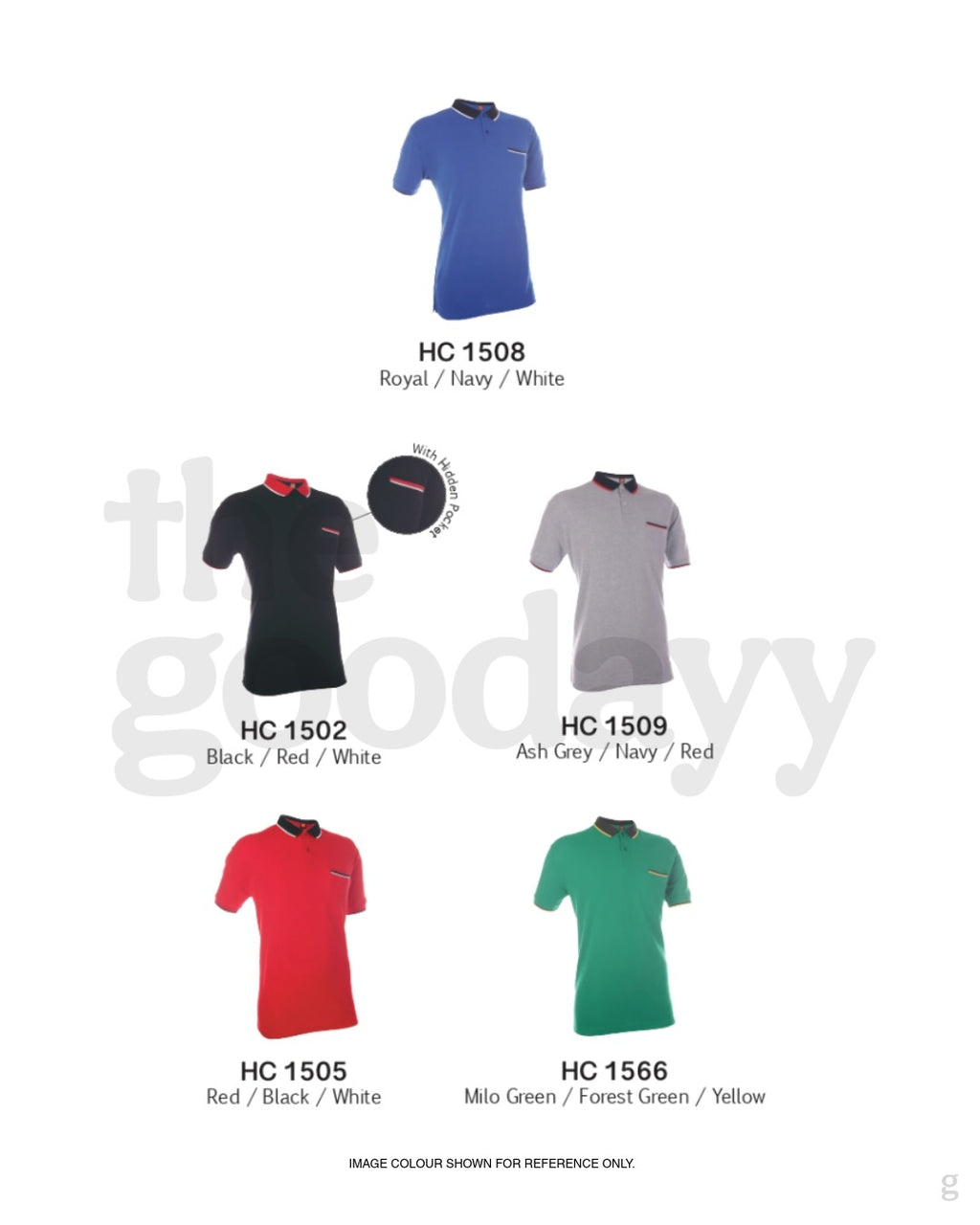 HC15 Honeycomb CVC Short Sleeve Tipped Collar & Cuff Polo