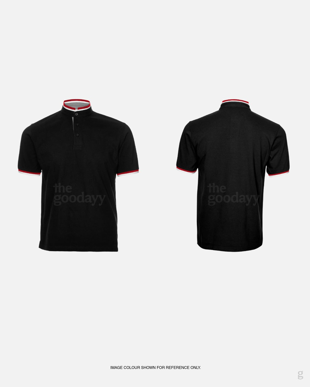 HC23 Honeycomb CVC Short Sleeve Mandarin Collar Polo