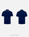 HC24 Honeycomb CVC Short Sleeve Tipped Collar & Cuff Polo
