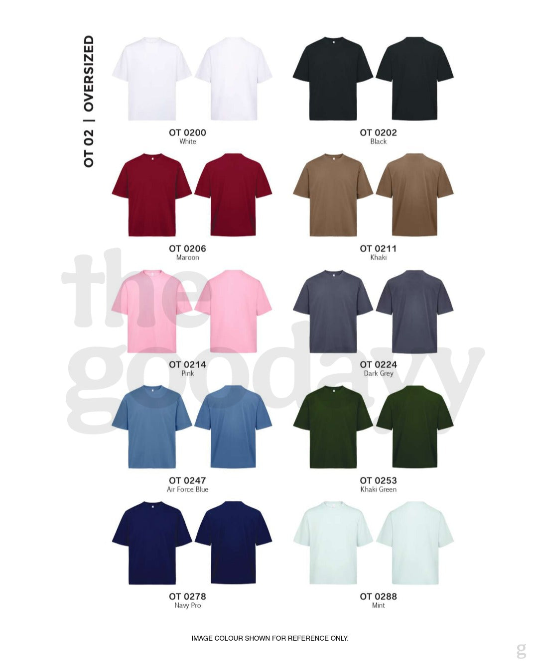 OT02 Oversized Premium Cotton Short Sleeve T-shirt