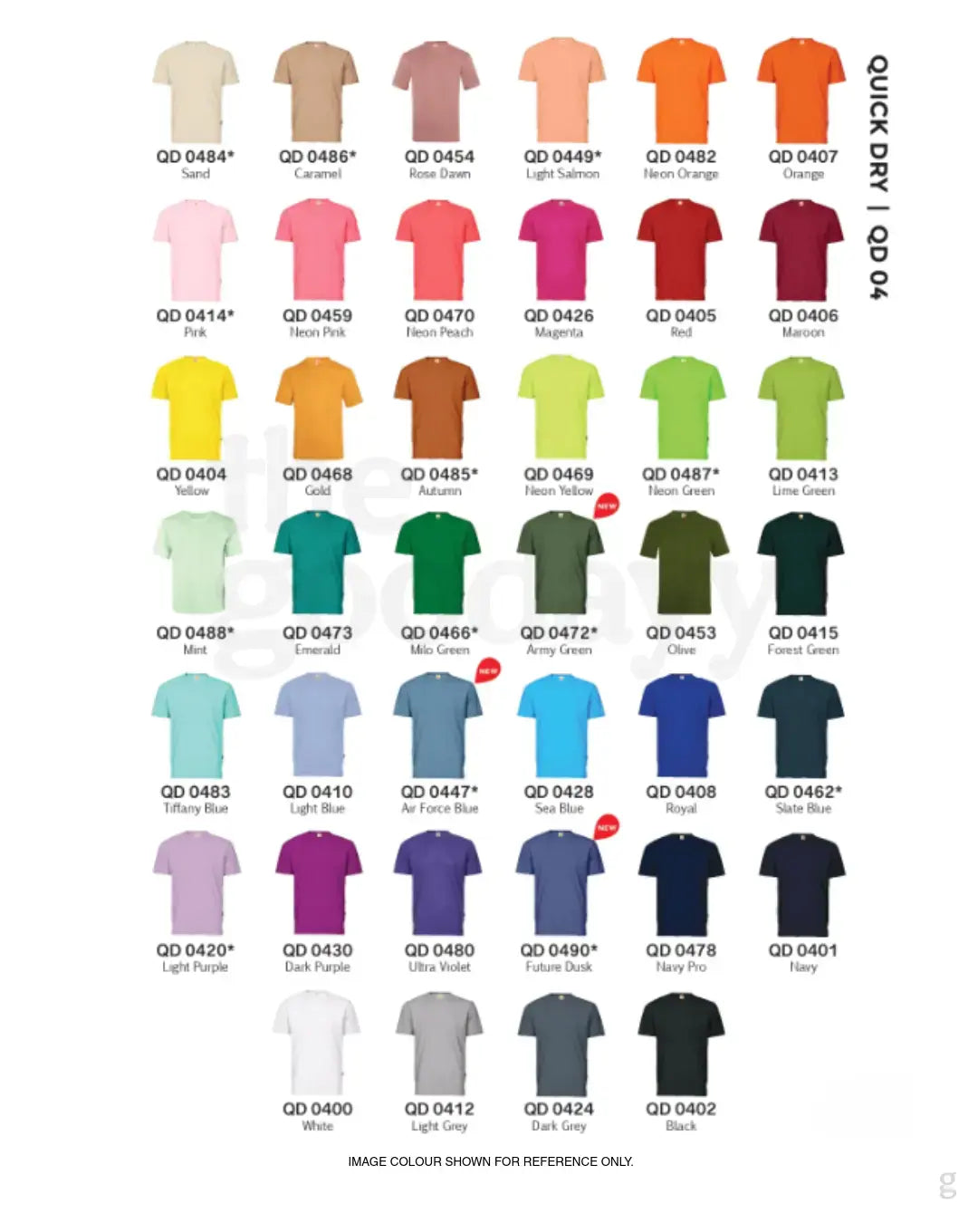 QD04 Quick Dry Short Sleeve T-shirt