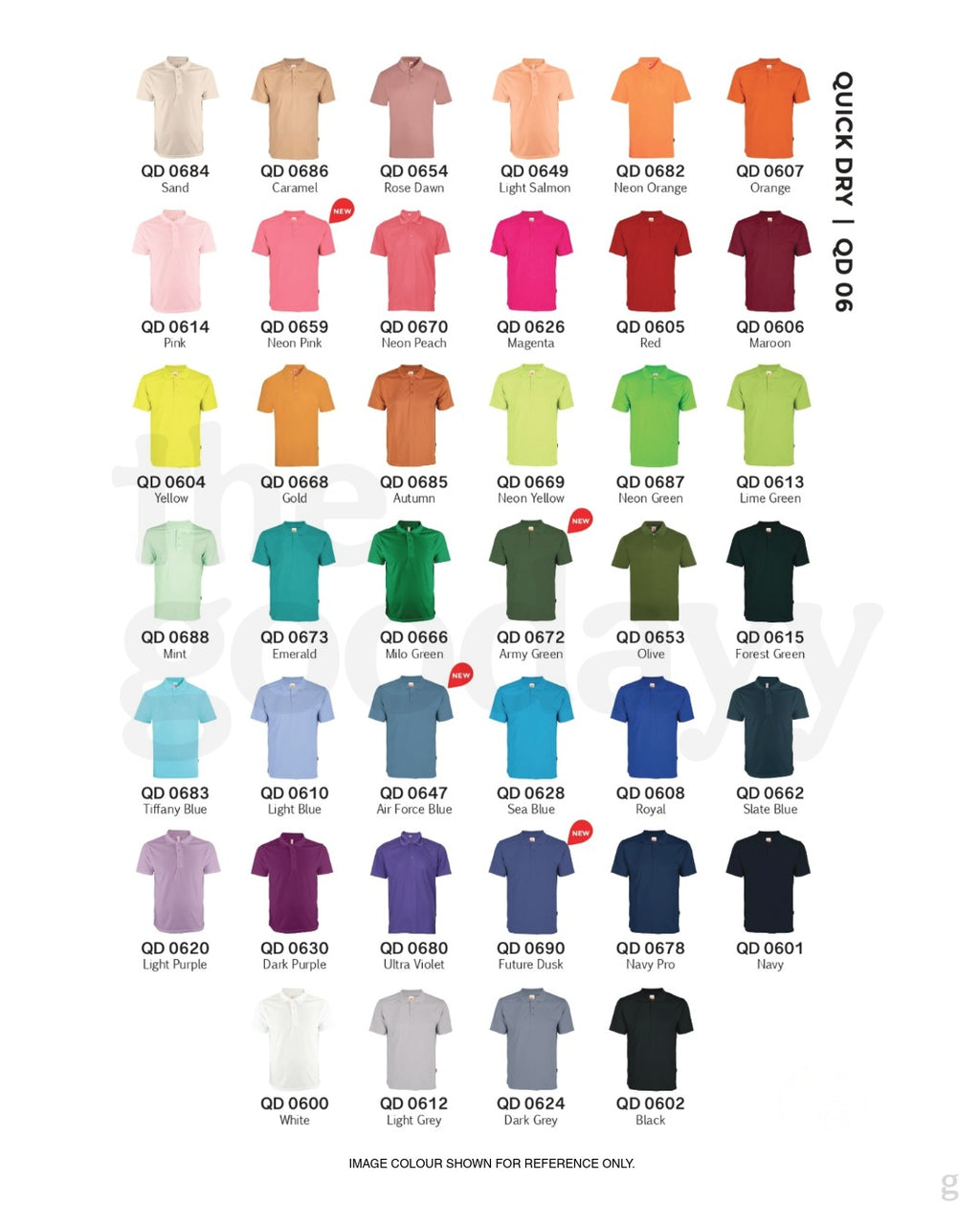 QD06 Quick Dry Short Sleeve Polo