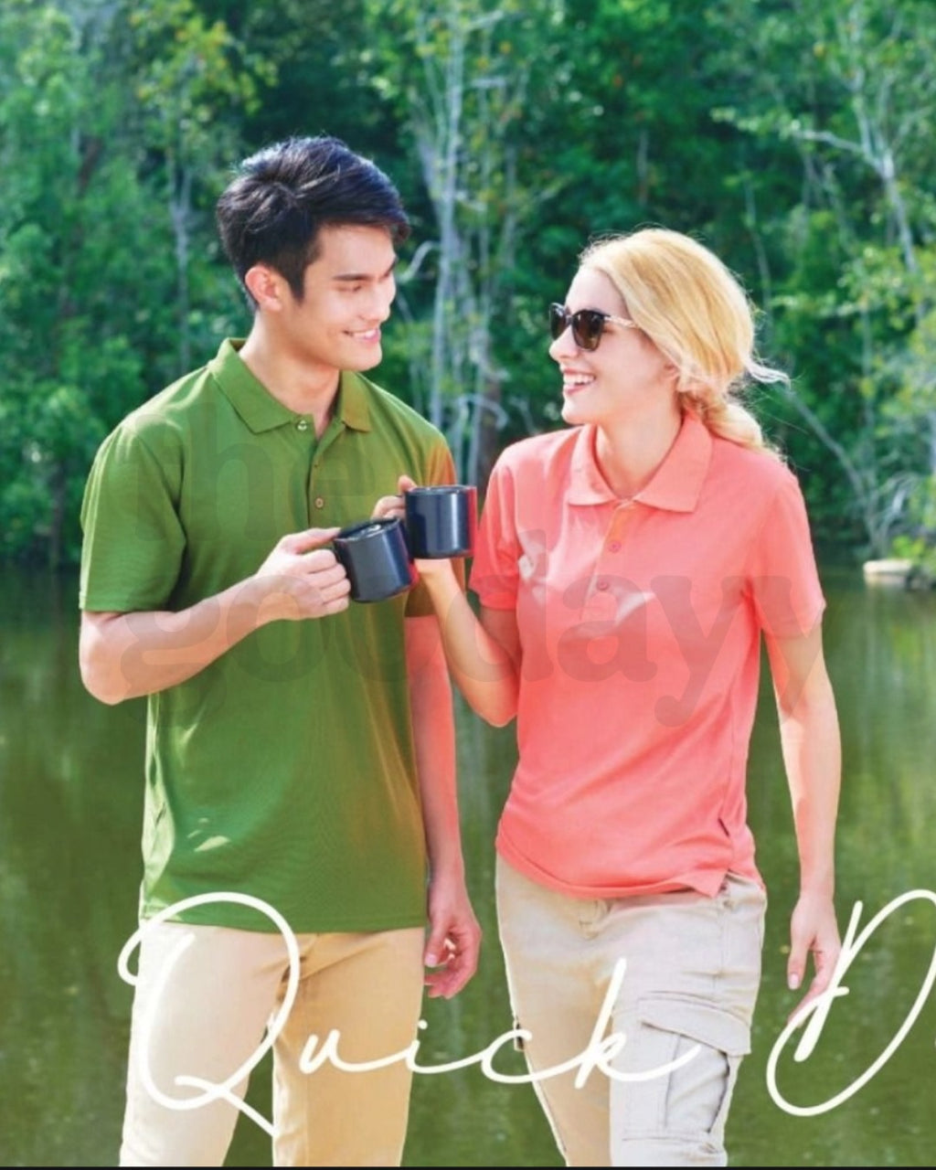 QD06 Quick Dry Short Sleeve Polo