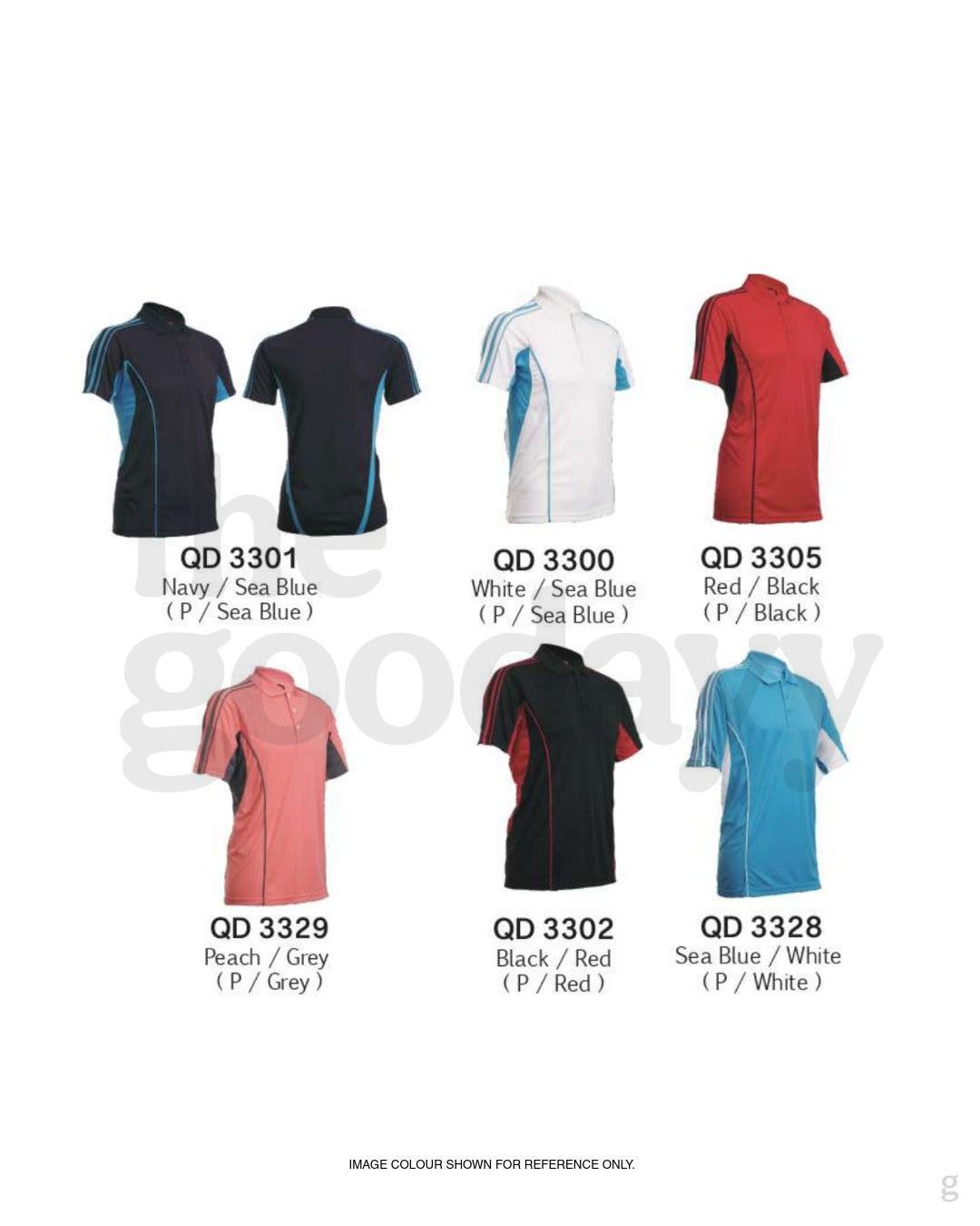 QD33 Quick Dry Short Sleeve Cut & Sew Polo