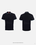 QD53 Quick Dry CVC Short Sleeve Tipped Collar & Cuff Polo