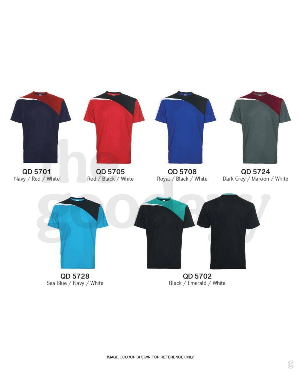 QD57 Quick Dry Short Sleeve Cut & Sew T-shirt