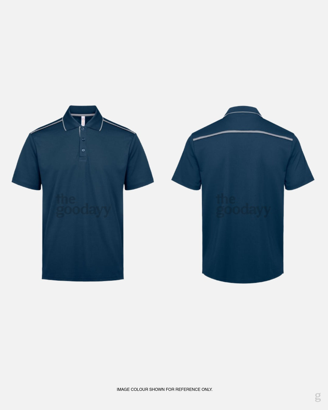QD64 Quick Dry CVC Short Sleeve Polo