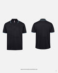 QD65 Quick Dry Short Sleeve Tipped Collar & Cuff Polo