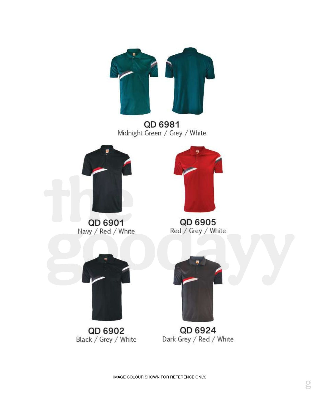 QD69 Quick Dry Short Sleeve Cut & Sew Polo