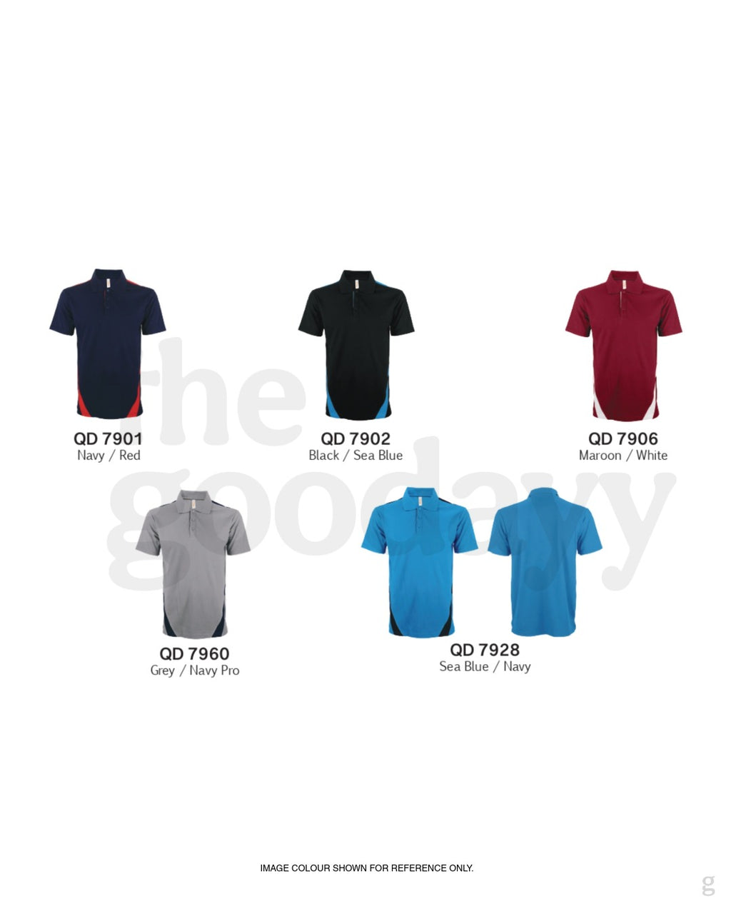 QD79 Quick Dry CVC Short Sleeve Cut & Sew Polo