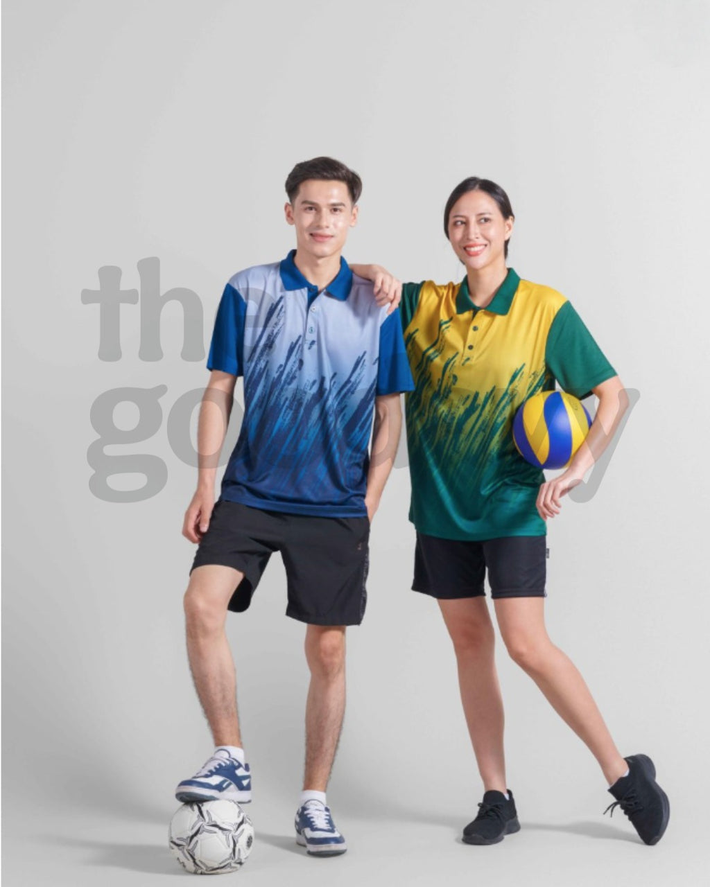QD82 Quick Dry Short Sleeve Sublimation Polo