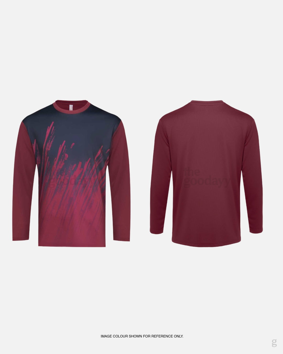 QD83 Quick Dry Long Sleeve Sublimation T-shirt