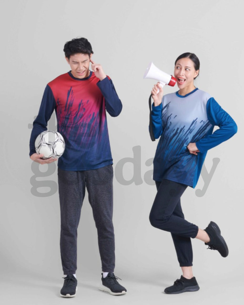 QD83 Quick Dry Long Sleeve Sublimation T-shirt