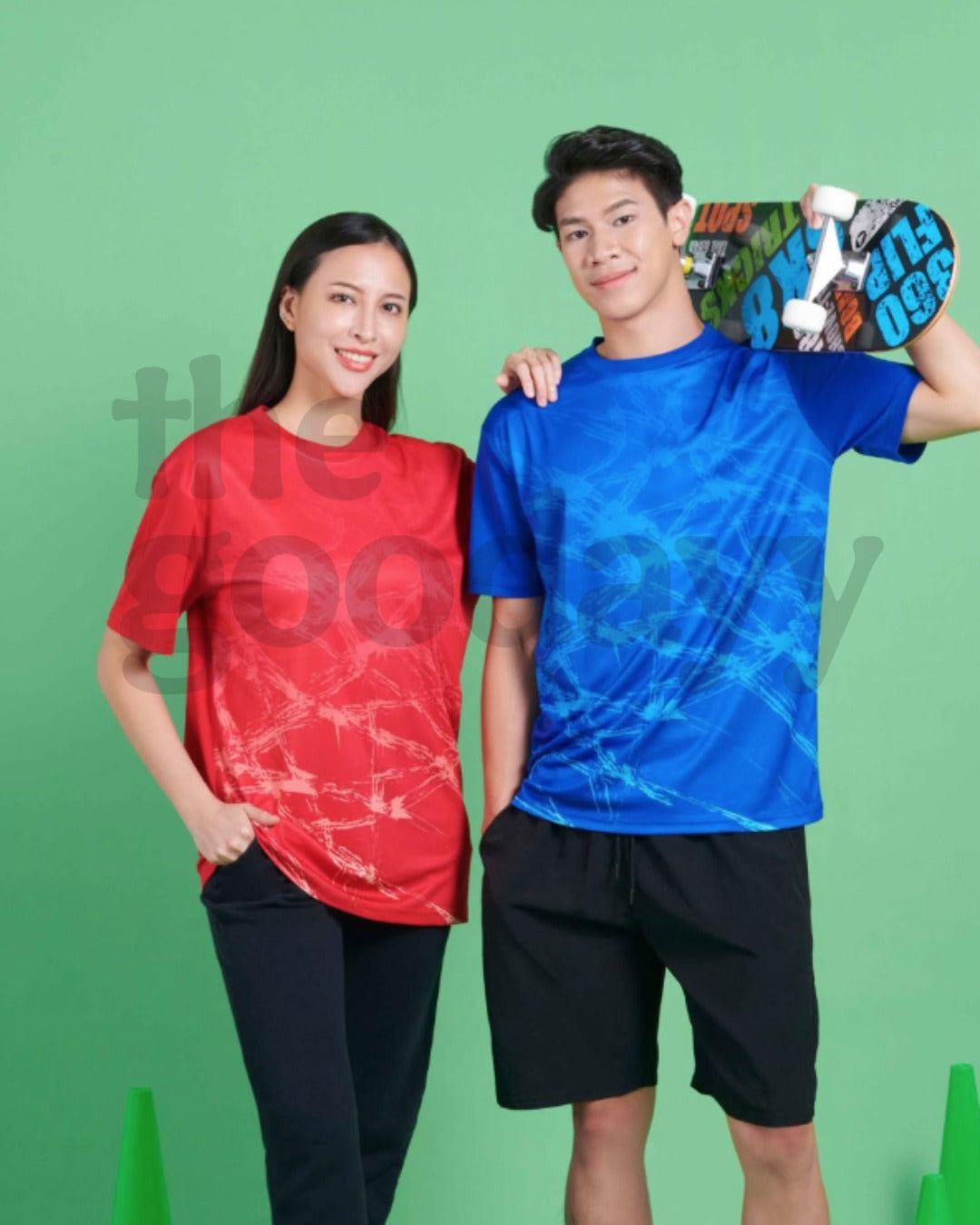 QD85 Quick Dry Short Sleeve Sublimation T-shirt