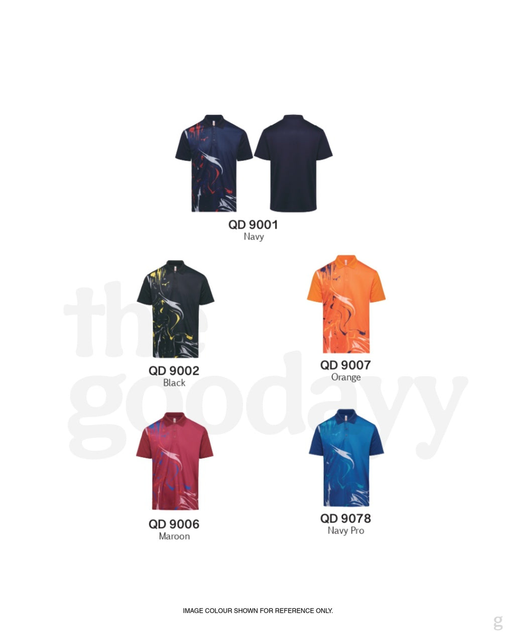 QD90 Quick Dry Short Sleeve Sublimation Polo
