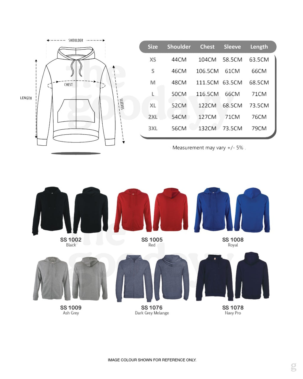 SS10 Full-Zip Hoodie Jacket