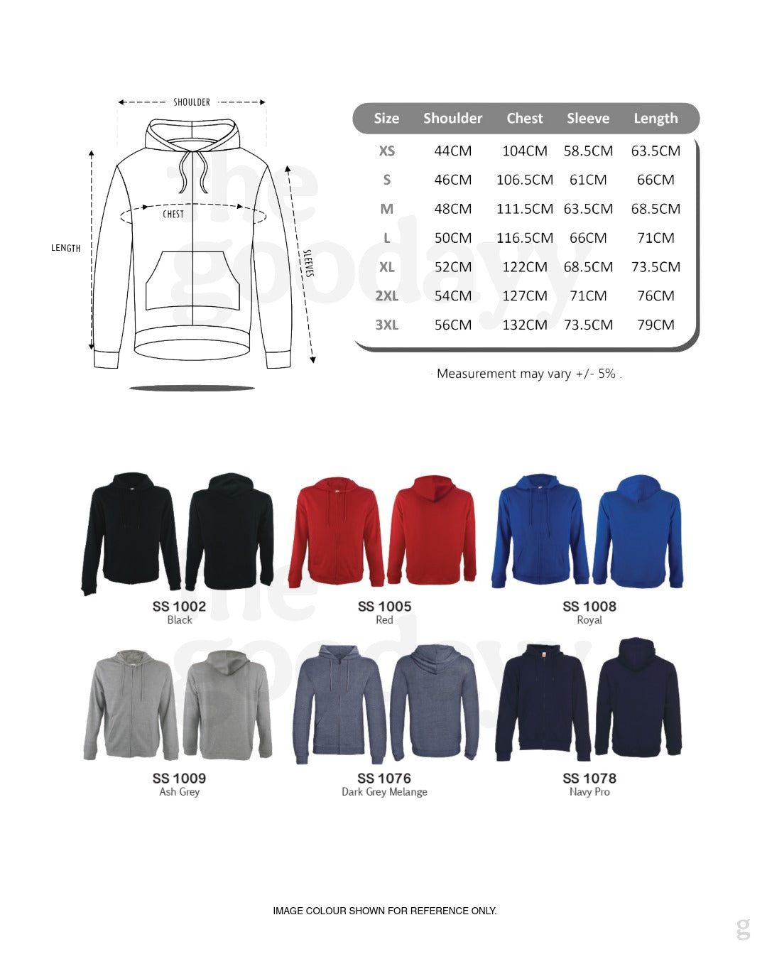 SS10 Full-Zip Hoodie Jacket