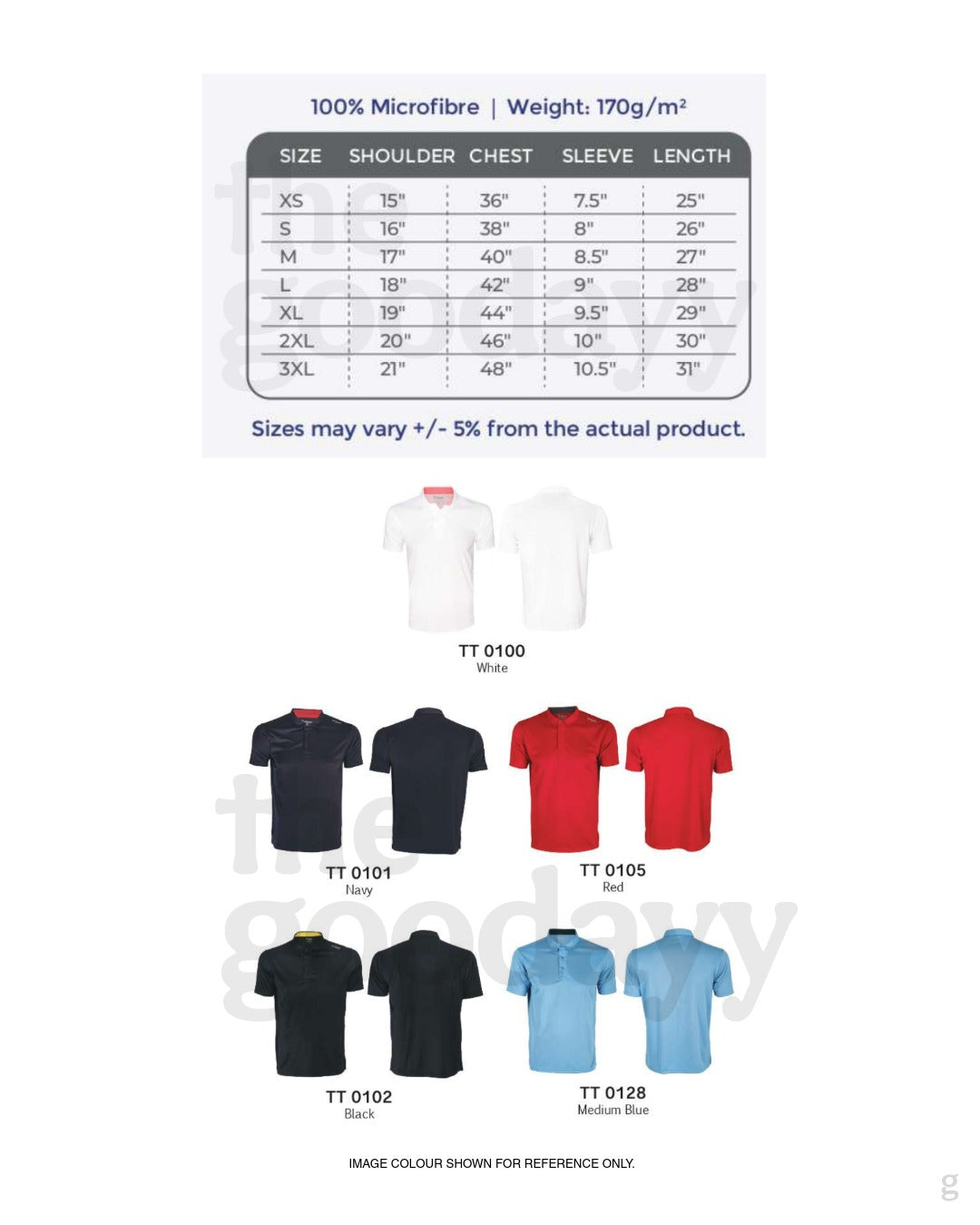 TT01 Premium Dri-fit Short Sleeve Polo